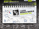 Personal page - Photography flash templates
