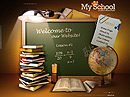 My school - Children flash templates