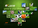 Soccer Club - Video Admin flash templates