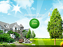 Landscape design - Video Admin flash templates